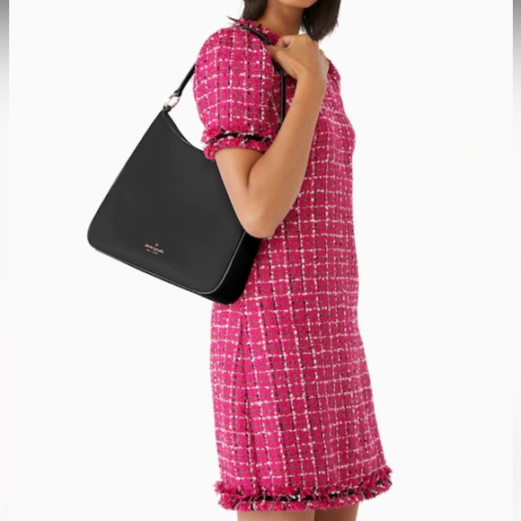 499. Kate Spade Perry Leather Should Bag black - Picture 4 of 4